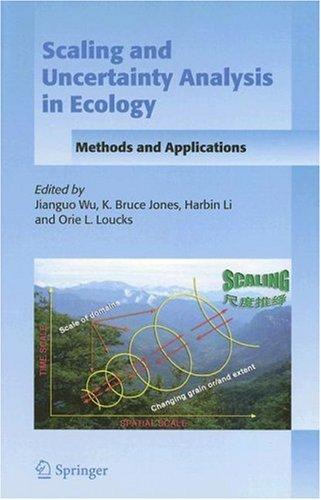 Cover for Scaling and Uncertainty Analysis in Ecology