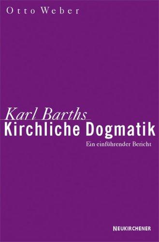 Cover for Karl Barths kirchliche Dogmatik