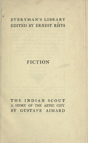 Cover for The Indian scout