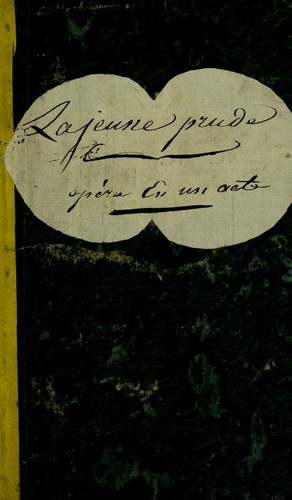 Cover for La jeune prude, ou, Les femmes entre elles
