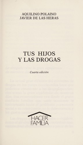 Cover for Tus Hijos y Las Drogas