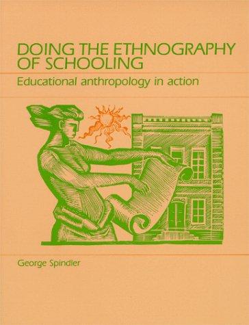 Cover for Doing the Ethnography of Schooling