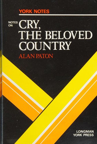 Cover for Alan Paton, "Cry, the Beloved Country"