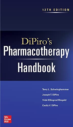 Cover for Pharmacotherapy Handbook, Twelfth Edition