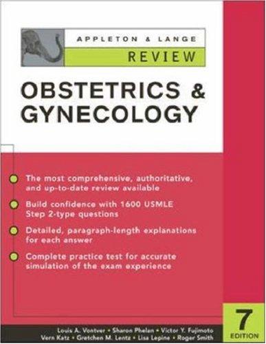 Cover for Appleton & Lange Review of Obstetrics and Gynecology
