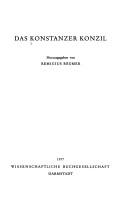 Cover for Das Konstanzer Konzil