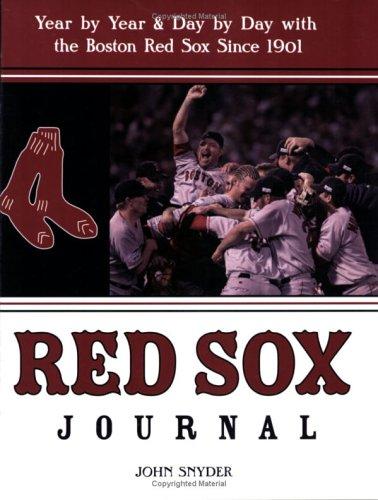 Cover for Red Sox journal