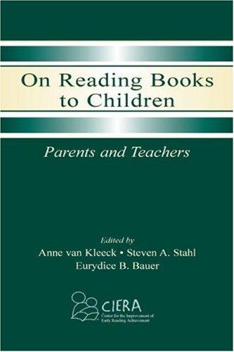 Cover for On Reading Books to Children
