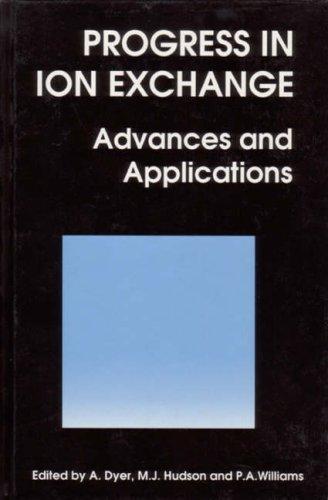 Cover for Progress in Ion Exchange