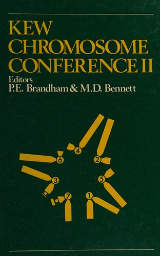 Cover for Kew Chromosome Conference II
