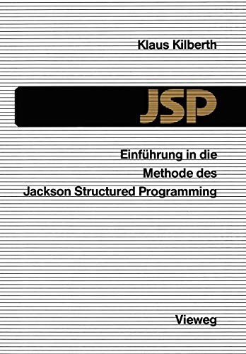 Cover for Einführung in die Methode des Jackson Structured Programming