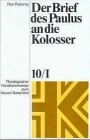 Cover for Der Brief des Paulus an die Kolosser