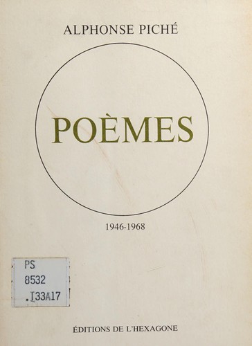 Cover for Poèmes, 1946-1968