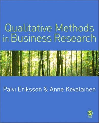 Cover for Qualitative Methods in Business Research (Introducing Qualitative Methods series)