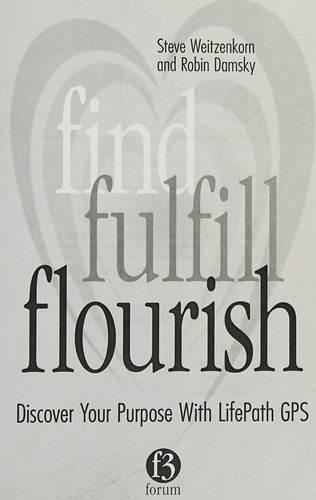 Cover for Find fulfill flourish