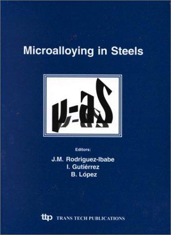 Cover for Microalloying in Steels (Materials Science Forum , Vol 284-286)