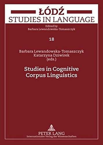 Cover for Studies in cognitive corpus linguistics