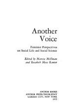 Cover for Another voice