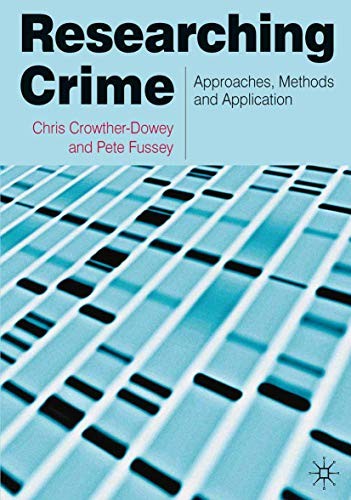 Cover for Researching Crime