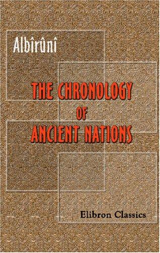 Cover for The Chronology of Ancient Nations