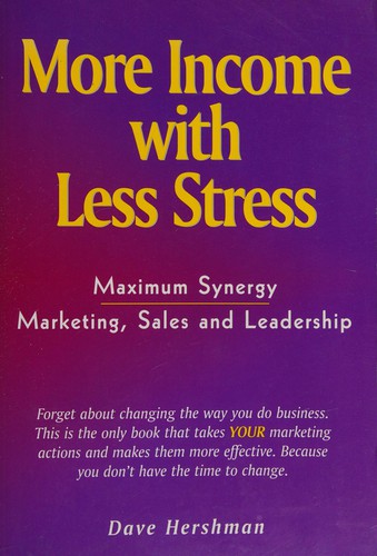 Cover for More income with less stress