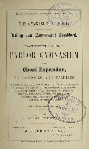 Cover for The gymnasium at home