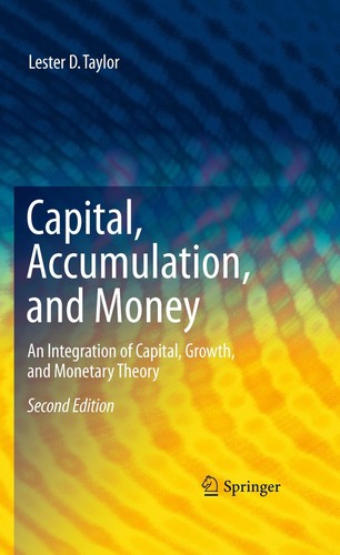 Cover for Capital, accumulation, and money