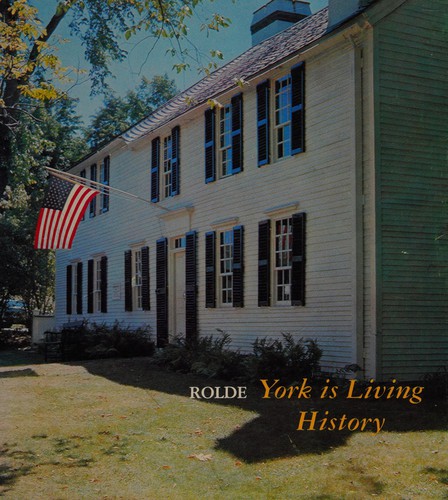Cover for York is living history