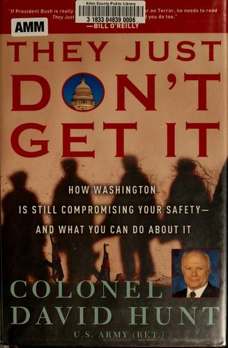 Cover for They just don't get it