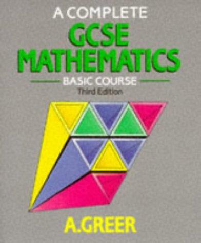Cover for A Complete GCSE Mathematics