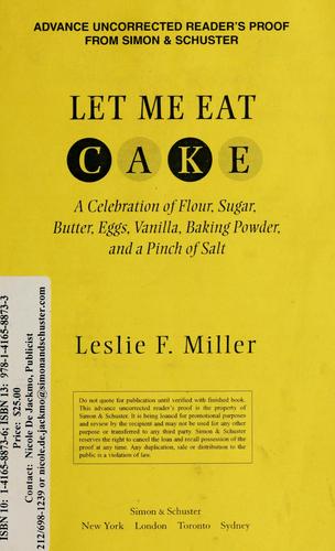 Cover for Let me eat cake