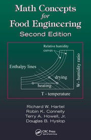 Cover for Math concepts for food engineering