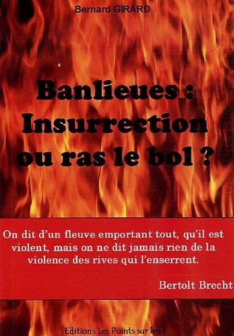 Cover for Banlieues, insurrection ou ras le bol ?