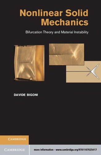 Cover for Nonlinear solid mechanics
