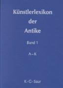 Cover for Künstlerlexikon der Antike