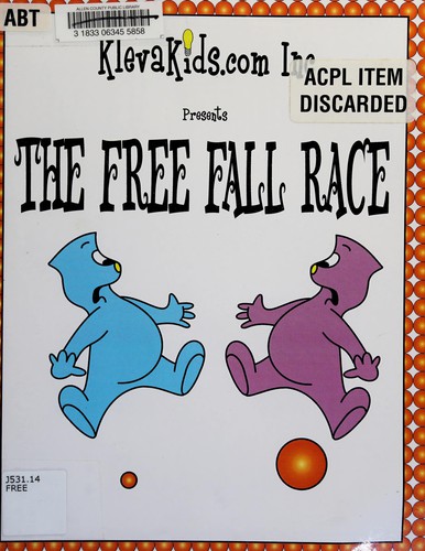 Cover for The free fall race