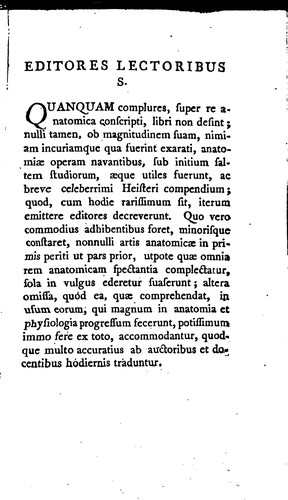 Cover for Compendium anatomicum, totam rem anatomicam brevissime complectens: totam ...