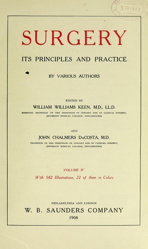 Cover for Surgery