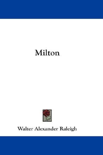 Cover for Milton