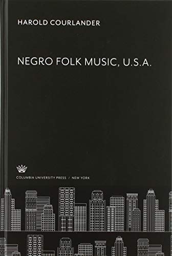 Cover for Negro Folk Music, U.S.A.