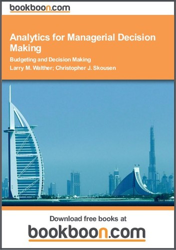 Cover for Analytics for Managerial Decision Making