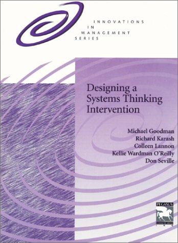 Cover for Designing a Systems Thinking Intervention (Innovations in Management Series)