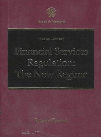 Cover for Financial services regulation