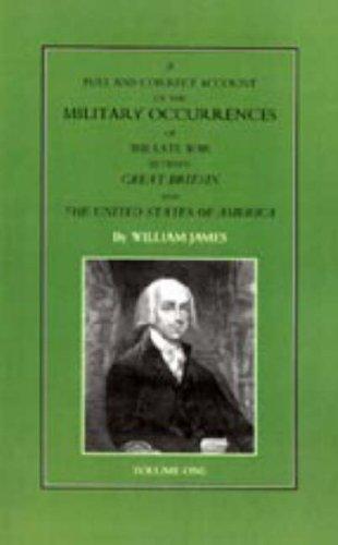 Cover for Full and Correct Account of the Military Occurrences of the Late War Between Great Britain and the United States of America
