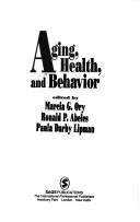 Cover for Aging, health, and behavior