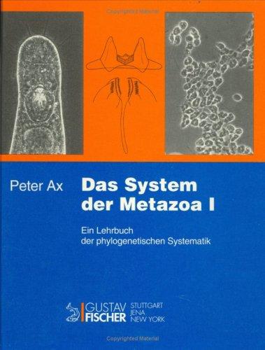 Cover for System der Metazoa I & II. (2 volumes).