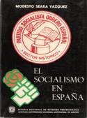 Cover for El  Socialismo en España