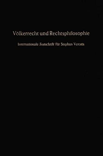 Cover for Völkerrecht und Rechtsphilosophie