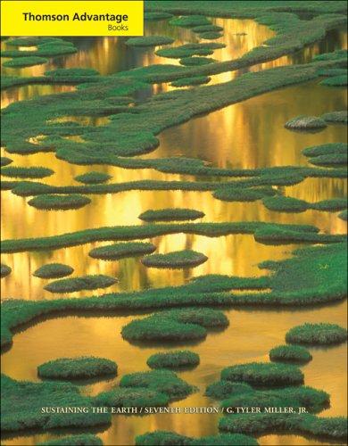 Cover for Thomson Advantage Books: Sustaining the Earth: An Integrated Approach