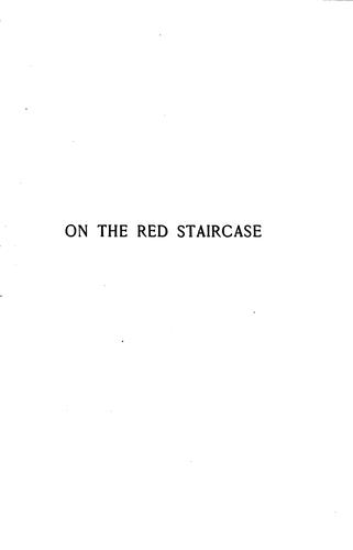 Cover for On the Red Staircase